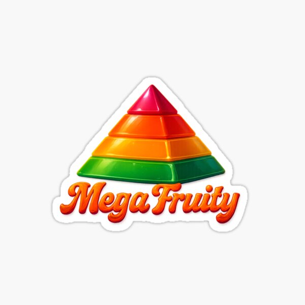 Mega Fruity - Frutiger Aero Sticker