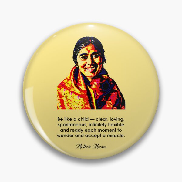 Item preview, Be Like A Child - Mother Meera designed and sold by Nahuel Ma.