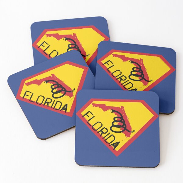 Item preview, FLORIDIAN  SHIELD - Freedom Is The Superpower - Modern Gadsden Snake Flag - Dont Tread On Me SUPERHERO FLORIDA spellout design designed and sold by pelagio.