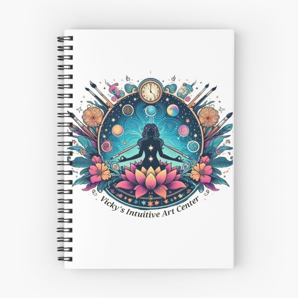 Item preview, This is the logo for Vicky's Intuitive Arts Center designed and sold by ladyinthemitten.
