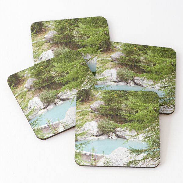 Item preview, Hidden Alpine Pool – 35mm Forest Landscape Print designed and sold by lululucyy.
