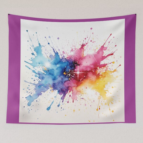 Item preview, Watercolor Splashes designed and sold by Sweetvoilet.