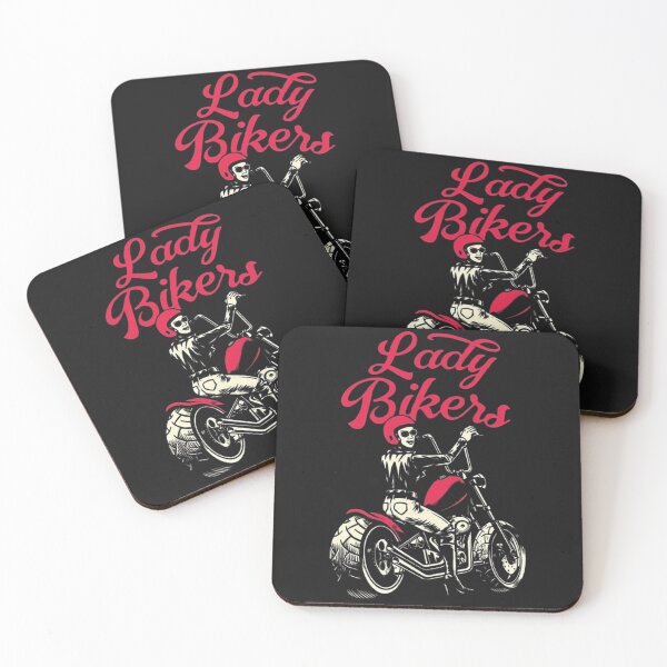 Item preview, Lady Bikers - Woman Motorcyclist Illustration designed and sold by Vicky021.