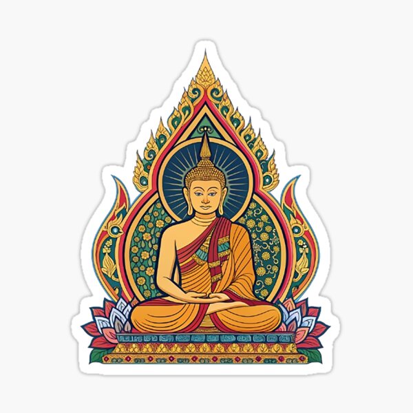 Item preview, Thai Buddha: A symbol of Thai culture and spirituality designed and sold by likbatonboot.