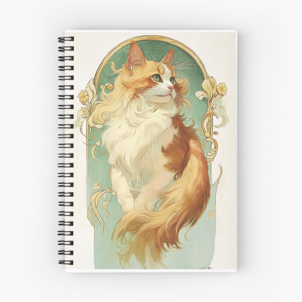 Item preview, Cats of Art Nuvo | Maine Coon_04 designed and sold by TailTalesJP.