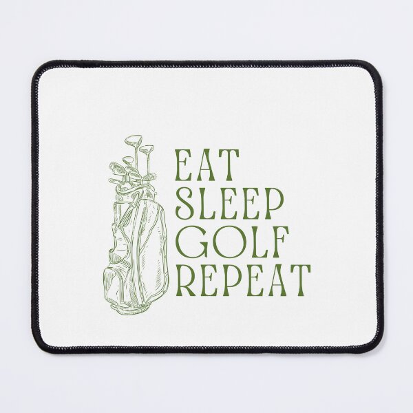 Item preview, Eat Sleep Golf Repeat designed and sold by lululucyy.