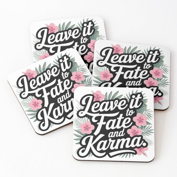 Item preview, Leave it to fate and karma designed and sold by Eksama Design.