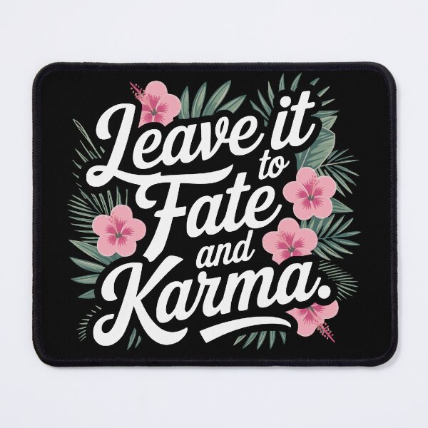 Item preview, Leave it to fate and karma designed and sold by Eksama Design.