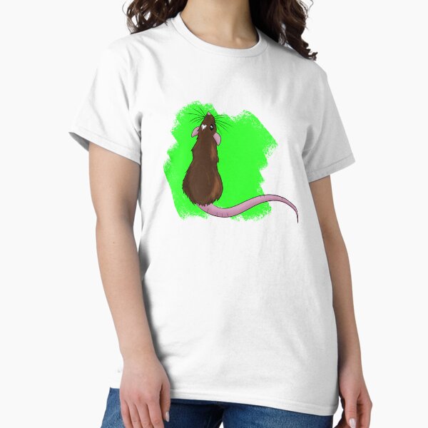 Item preview, Brown rat with green bg designed and sold by SenchaRat.