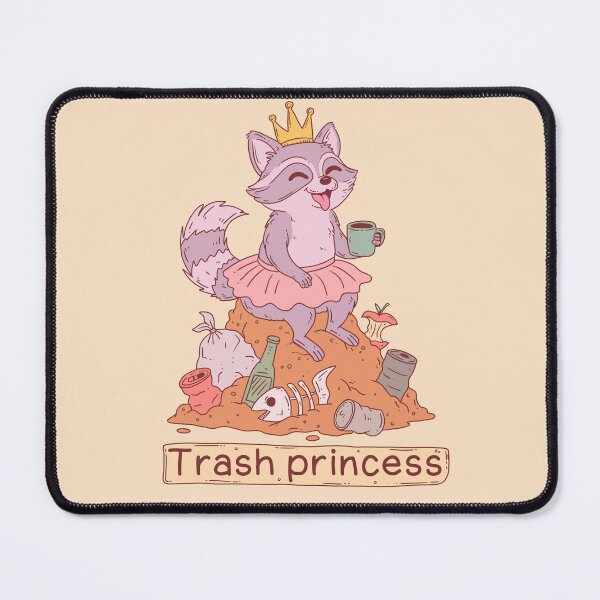 Item preview, Trash Princess Raccoon Chaos Queen designed and sold by Jess.a.creates.
