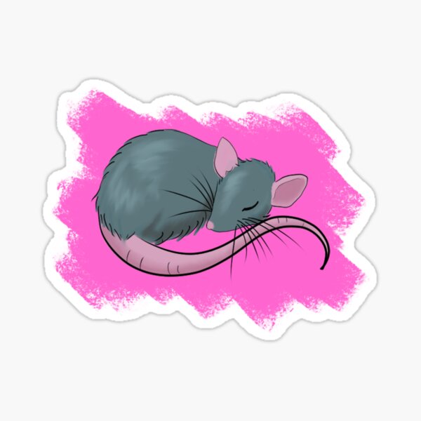 Artikel-Vorschau von Schlafende graue Ratte, designt und verkauft von SenchaRat.