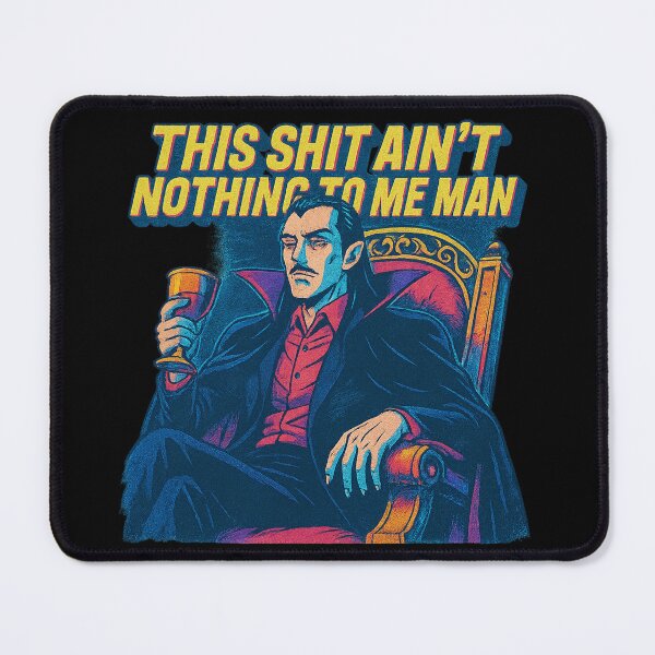 Item preview, Dracula Flow – Neon Vampire Meme Art designed and sold by digitalsunART.