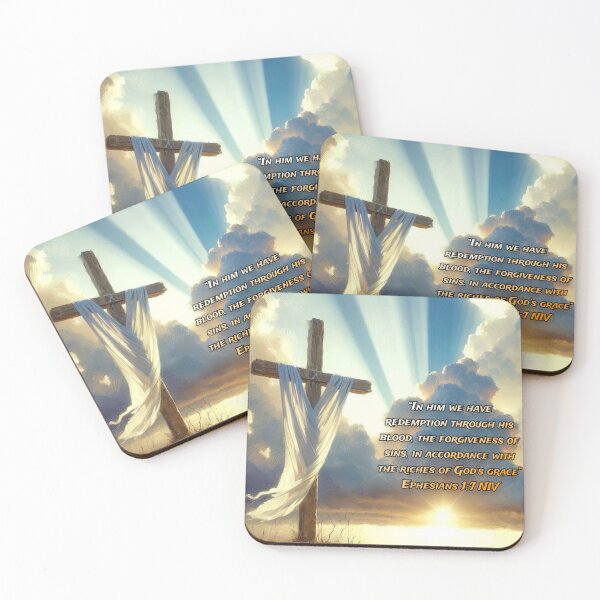 Item preview, Ephesians 1:7 NIV - jctbv designed and sold by JCTRUTHERshop.