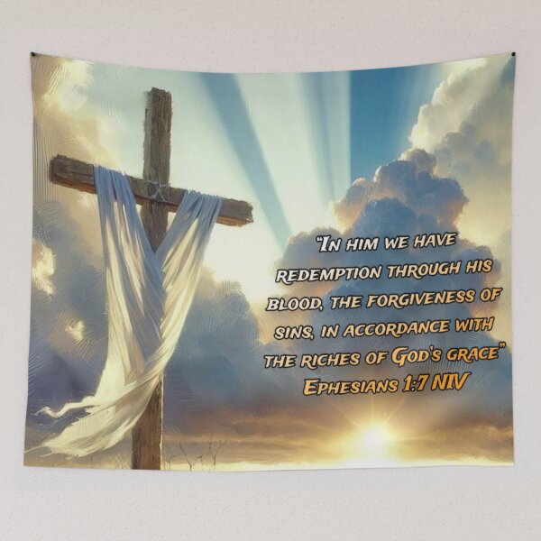 Item preview, Ephesians 1:7 NIV - jctbv designed and sold by JCTRUTHERshop.