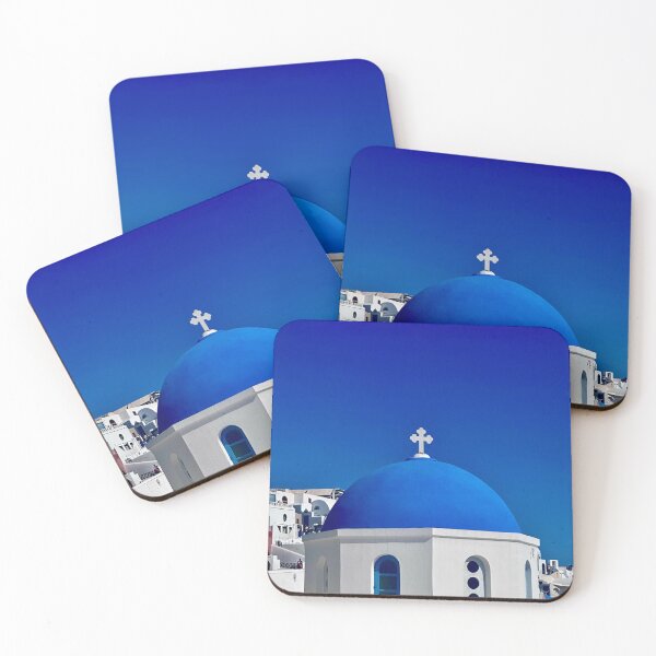 Item preview, A Church in Santorini designed and sold by Pamela Storch.