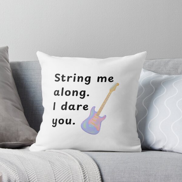 Item preview, String Me Along. I Dare You: Electric Guitar designed and sold by LoveGrub.