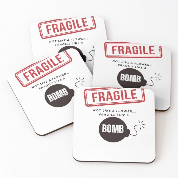 Item preview, Fragile like a bomb designed and sold by Emmaroseart.