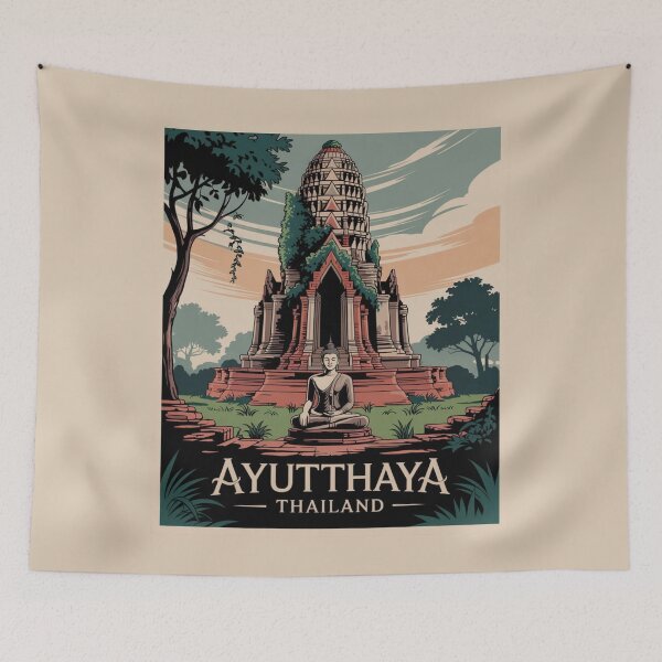 Item preview, World travel fly to Ayutthaya old city ,Thailand , brafdesign  designed and sold by Brafdesign.