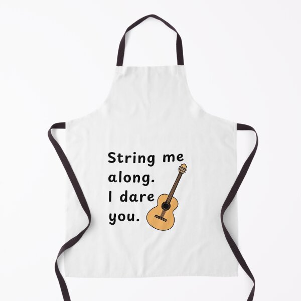 Item preview, String Me Along. I Dare You: Guitar designed and sold by LoveGrub.