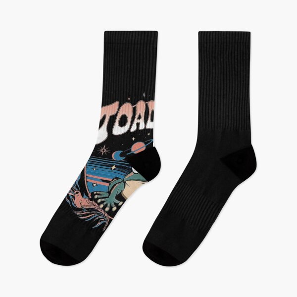 Item preview, Cosmic Toad Life Retro Frog Aesthetic with Stars and Planets designed and sold by love3617.