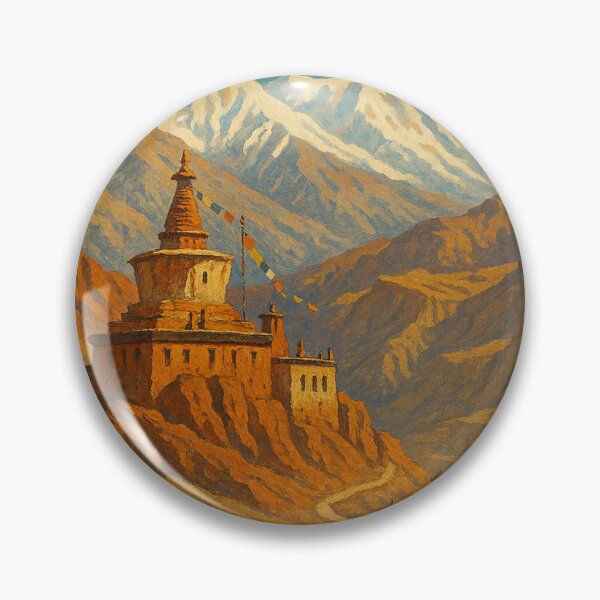 Item preview, Mustang, Nepal – Himalayan Landscape and Monastery designed and sold by Aryabek.