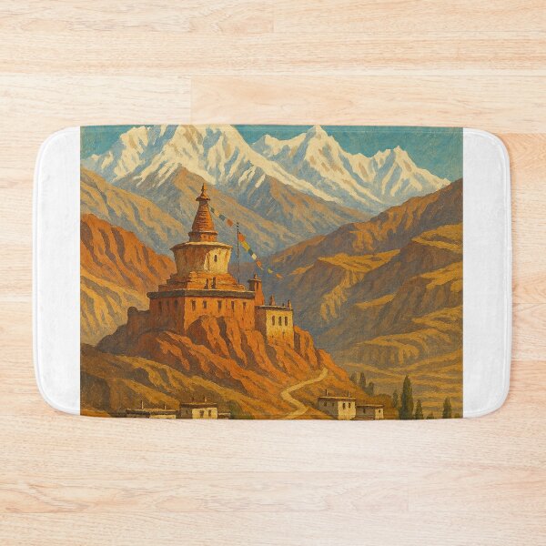 Item preview, Mustang, Nepal – Himalayan Landscape and Monastery designed and sold by Aryabek.