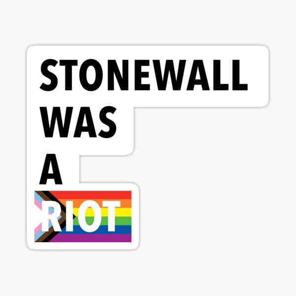 Item preview, PRIDE Collection: Stonewall was a Riot 2 designed and sold by Rebecca Creates....