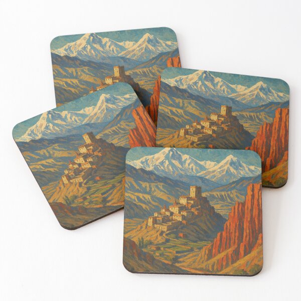 Item preview, Mustang, Nepal – Himalayan Landscape and Tibetan Monastery designed and sold by Aryabek.