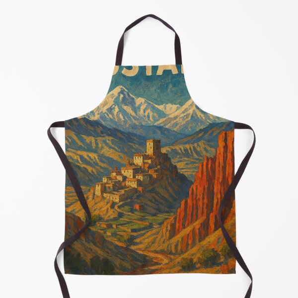 Item preview, Mustang, Nepal – Himalayan Landscape and Tibetan Monastery designed and sold by Aryabek.