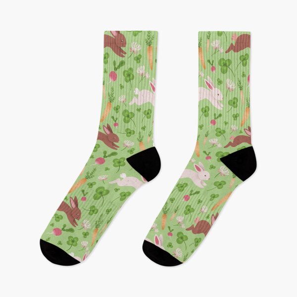 Item preview, Spring Bunny Pattern designed and sold by Olivia Bell Art.