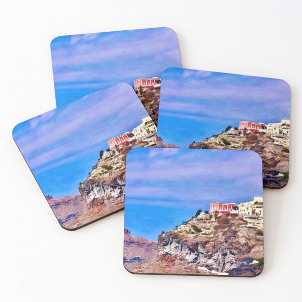 Item preview, Santorini Cliffside Glory designed and sold by Pamela Storch.