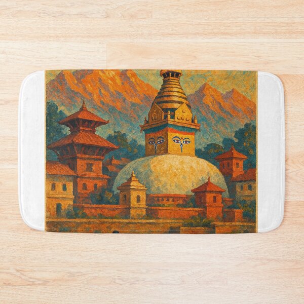 Item preview, Kathmandu Buddhist Stupa Boudha  designed and sold by Aryabek.
