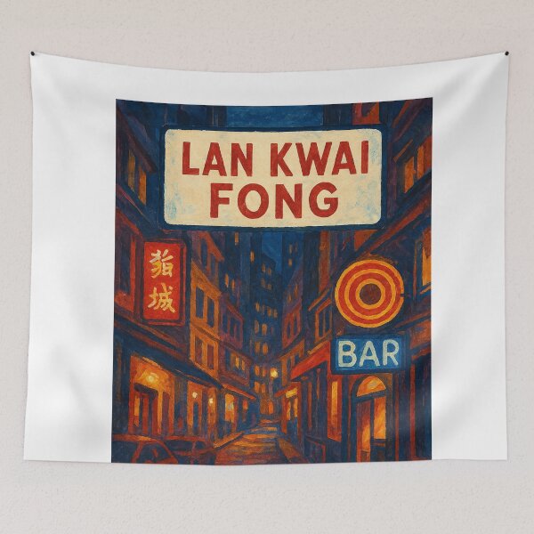 Item preview, Lan Kwai Fong – Hong Kong Nightlife Scene designed and sold by Aryabek.