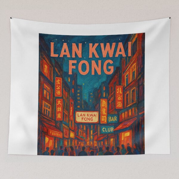 Item preview, Lan Kwai Fong – Hong Kong Nightlife Bar designed and sold by Aryabek.