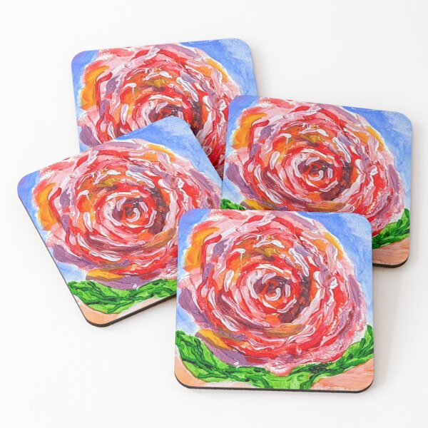 Item preview, Paint N Sip Rose by the Beach at Sunset designed and sold by ladyinthemitten.