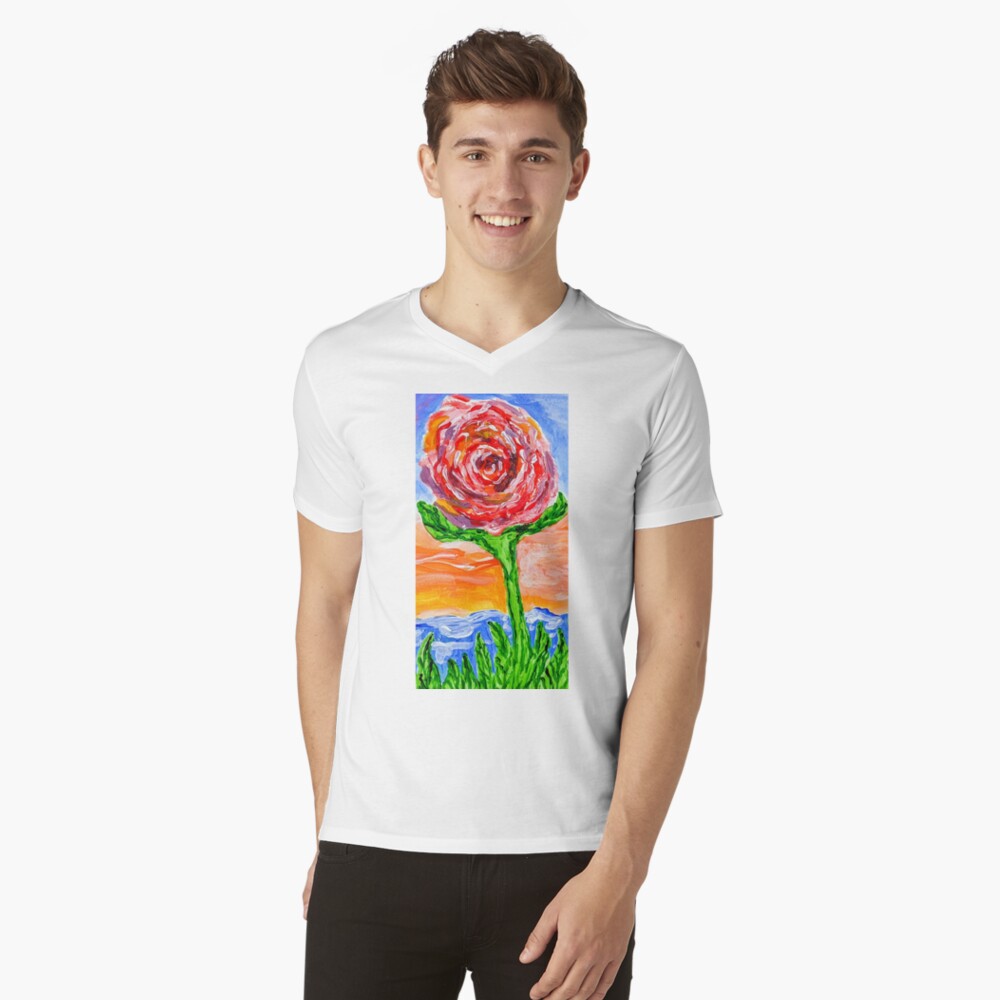 Item preview, V-Neck T-Shirt designed and sold by Ladyinthemitten.