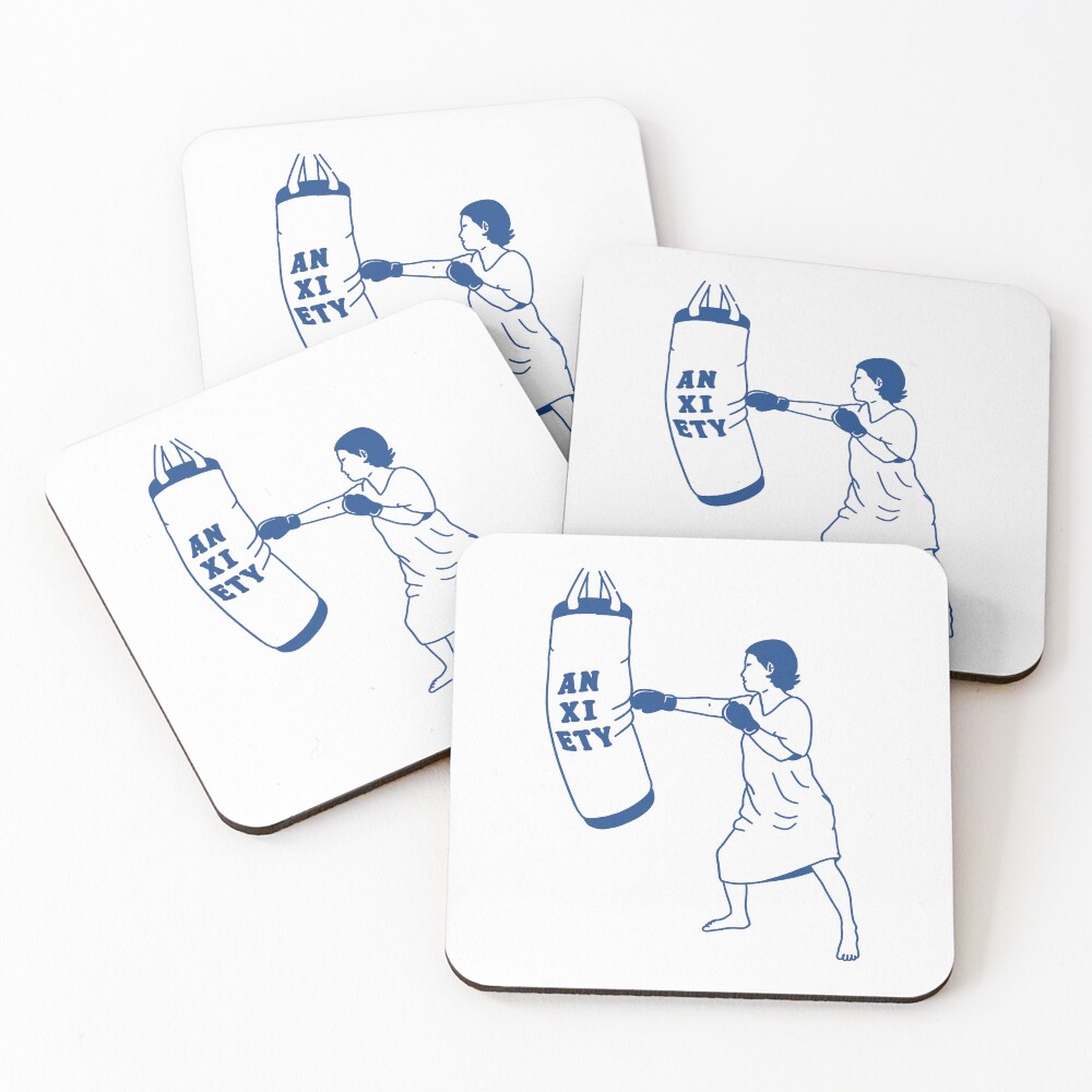 Item preview, Coasters (Set of 4) designed and sold by ethnicdrawing.