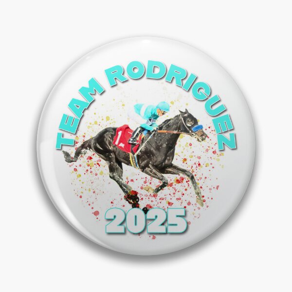 Item preview, Kentucky Derby Hopeful Team Rodriguez horse racing design  designed and sold by Ginny Luttrell.