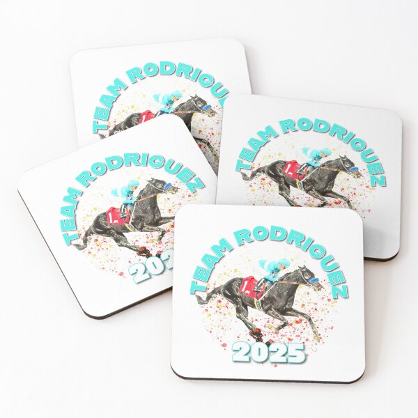 Item preview, Kentucky Derby Hopeful Team Rodriguez horse racing design  designed and sold by Ginny Luttrell.