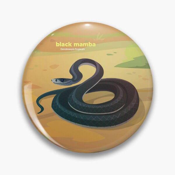 Item preview, Black mamba (Dendroaspis Polylepis) designed and sold by EstudioToona.