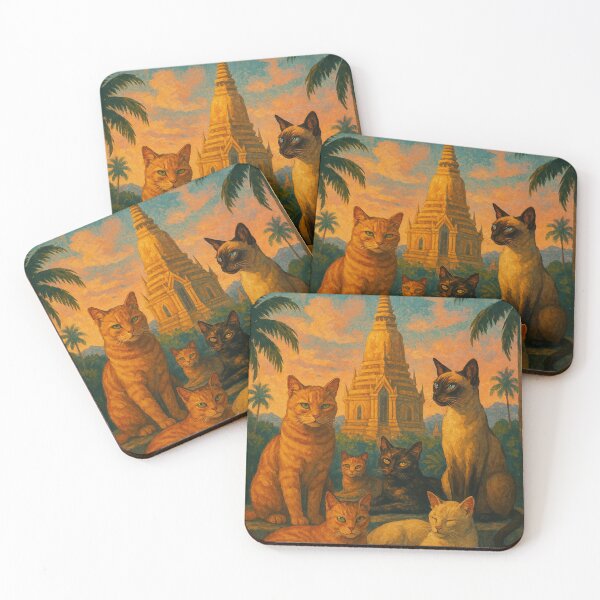 Item preview, The White Lotus Season 3 – Thailand Cats Edition designed and sold by Aryabek.