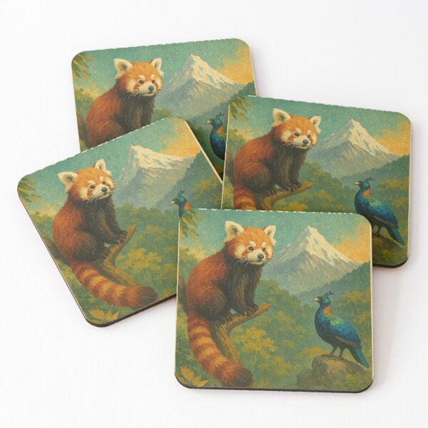 Item preview, Padmaja Zoological Park – Red Panda and Himalayan Monal designed and sold by Aryabek.