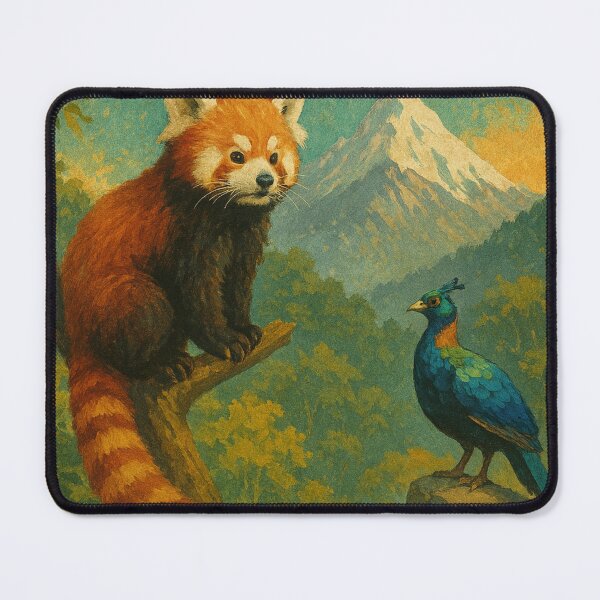Item preview, Padmaja Zoological Park – Red Panda and Himalayan Monal designed and sold by Aryabek.