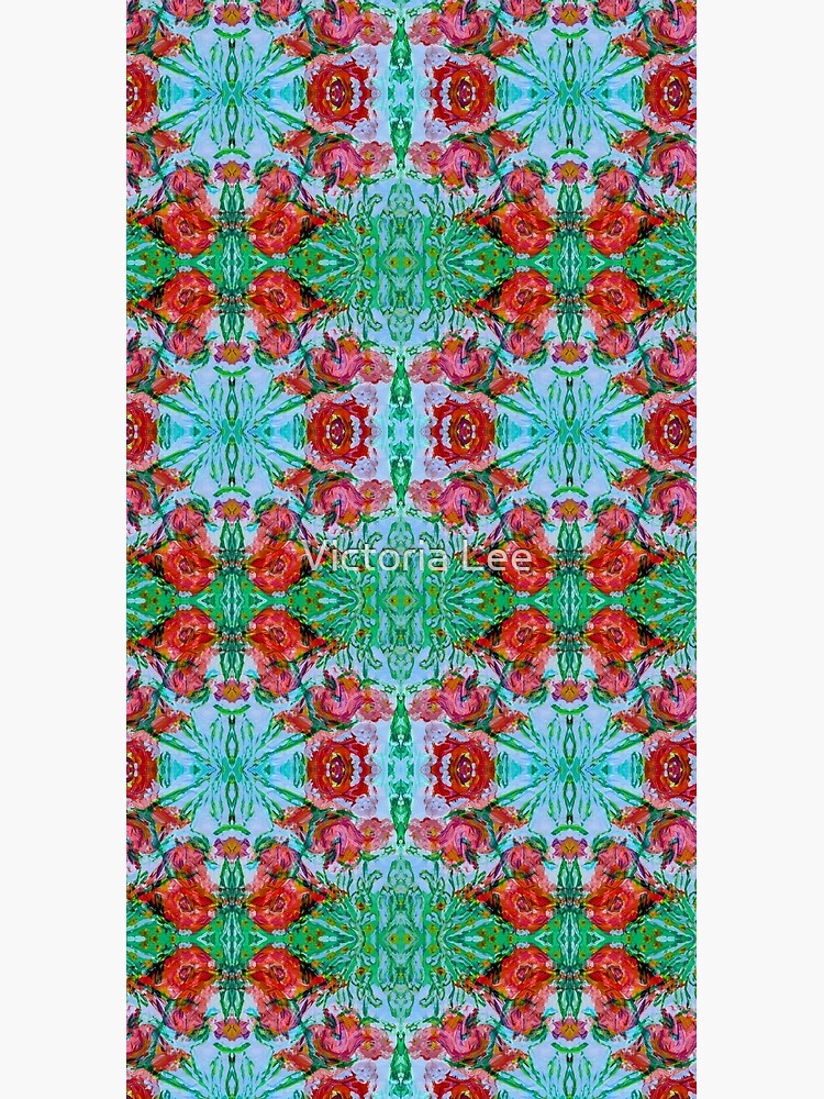 Thumbnail 3 of 3, Duffle Bag, Abstract Roses designed and sold by Ladyinthemitten.