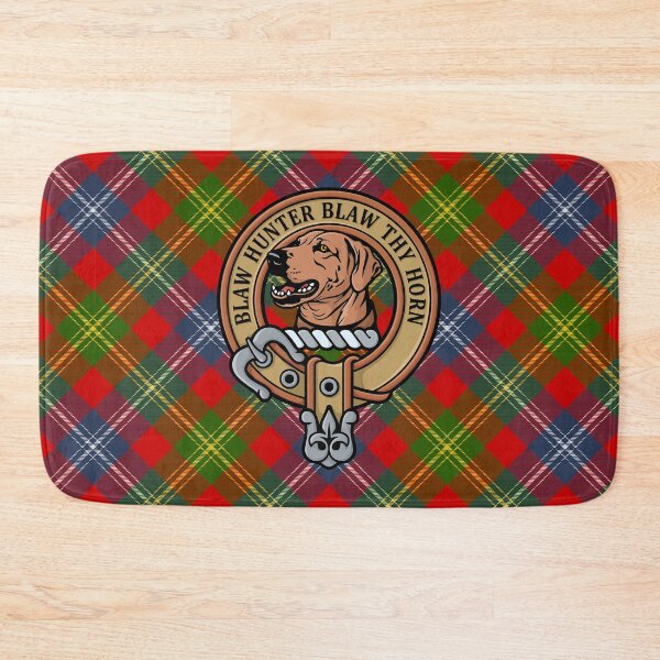 Item preview, Clan Forrester Crest over Tartan designed and sold by sifis.