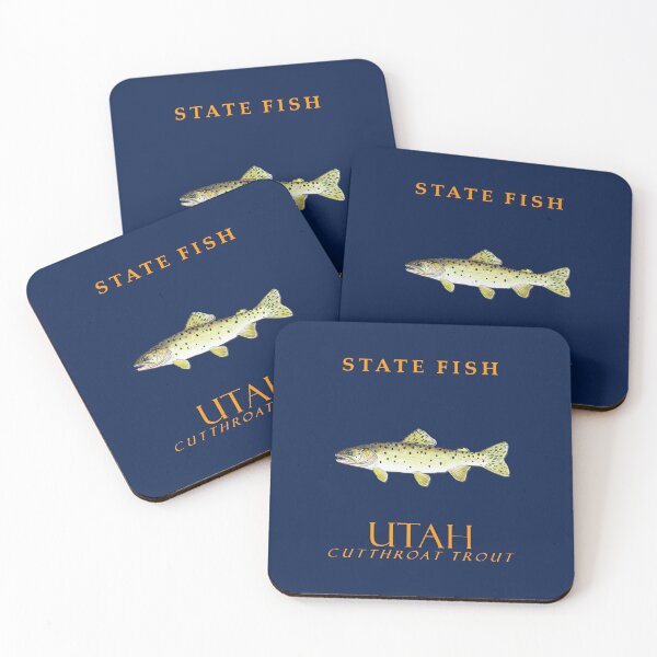 Item preview, Utah Territory Fish Bonneville Cutthroat Trout designed and sold by taiche.
