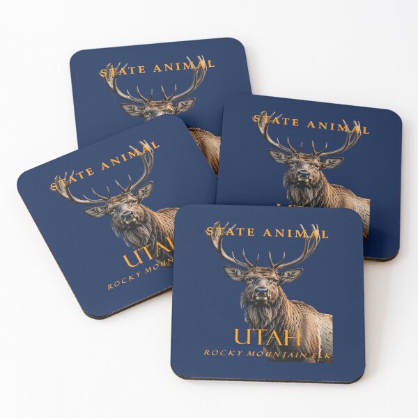 Item preview, Utah Territory Animal Stunning Mountain Elk designed and sold by taiche.