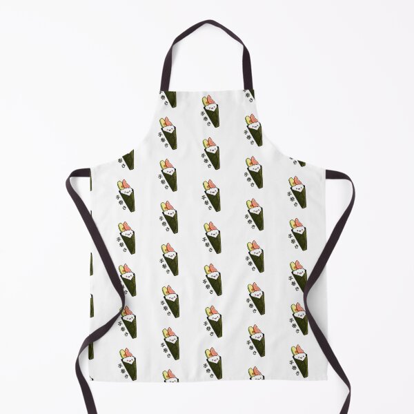 Item preview, Kawaii Temaki Sushi Sticker Japanese Food Illustration designed and sold by SaavedraDesign.