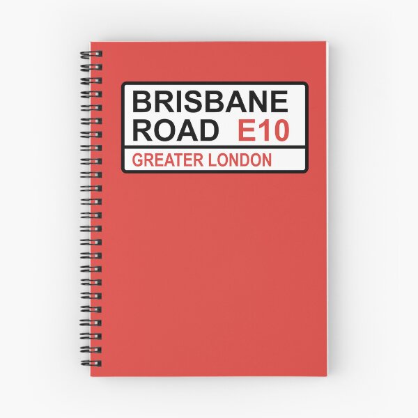 Item preview, Leyton Brisbane Road Iconic Street Sign designed and sold by DelfDesign.