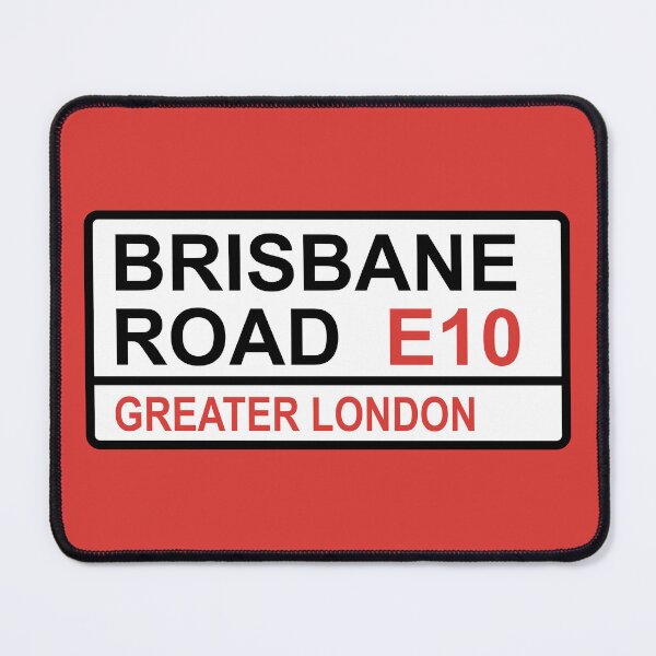 Item preview, Leyton Brisbane Road Iconic Street Sign designed and sold by DelfDesign.